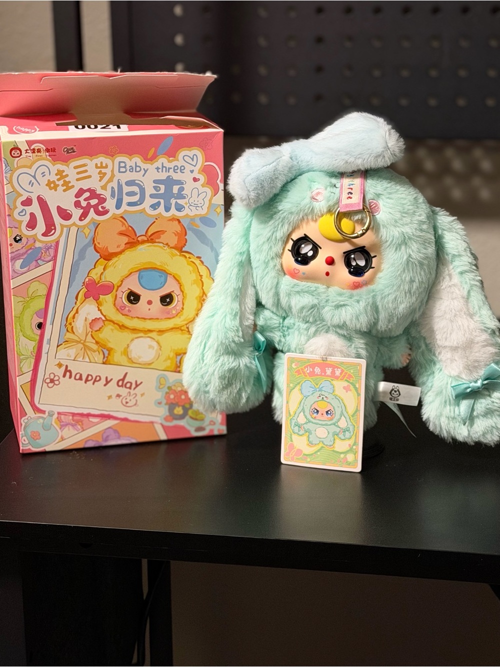 BabyThree Happy Day Opened Plush